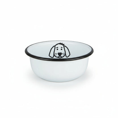 Koiran ruokakuppi emalia, mini