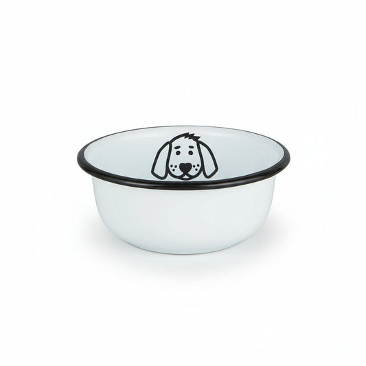 Koiran ruokakuppi emalia, mini