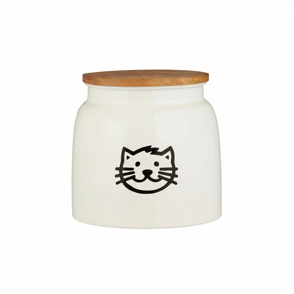 säilytyspurkki kissanruualle emalia