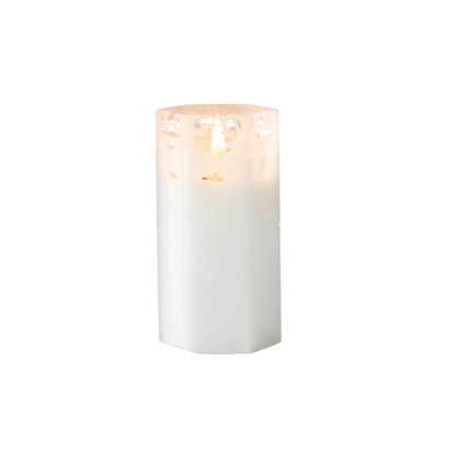 Pitsikynttilä 15cm valkoinen