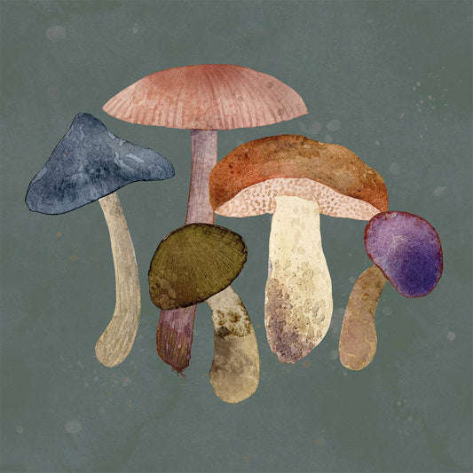 Mushroom Fantasy Paperiservetti 33x33