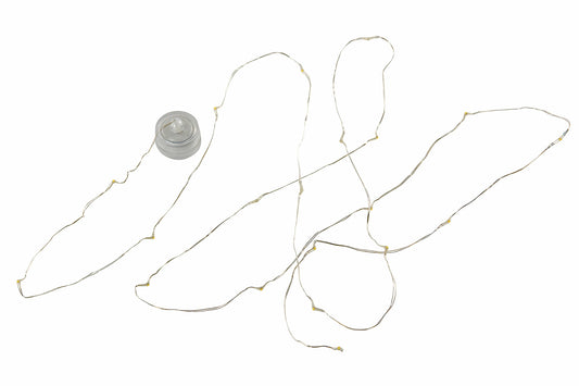 Led valoketju vesitiivis pattereilla