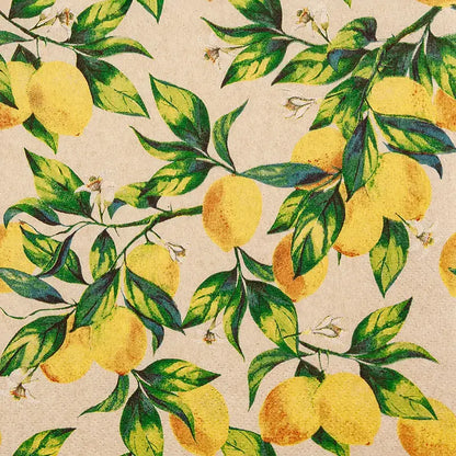 Citrus Branches eco paperiservetti