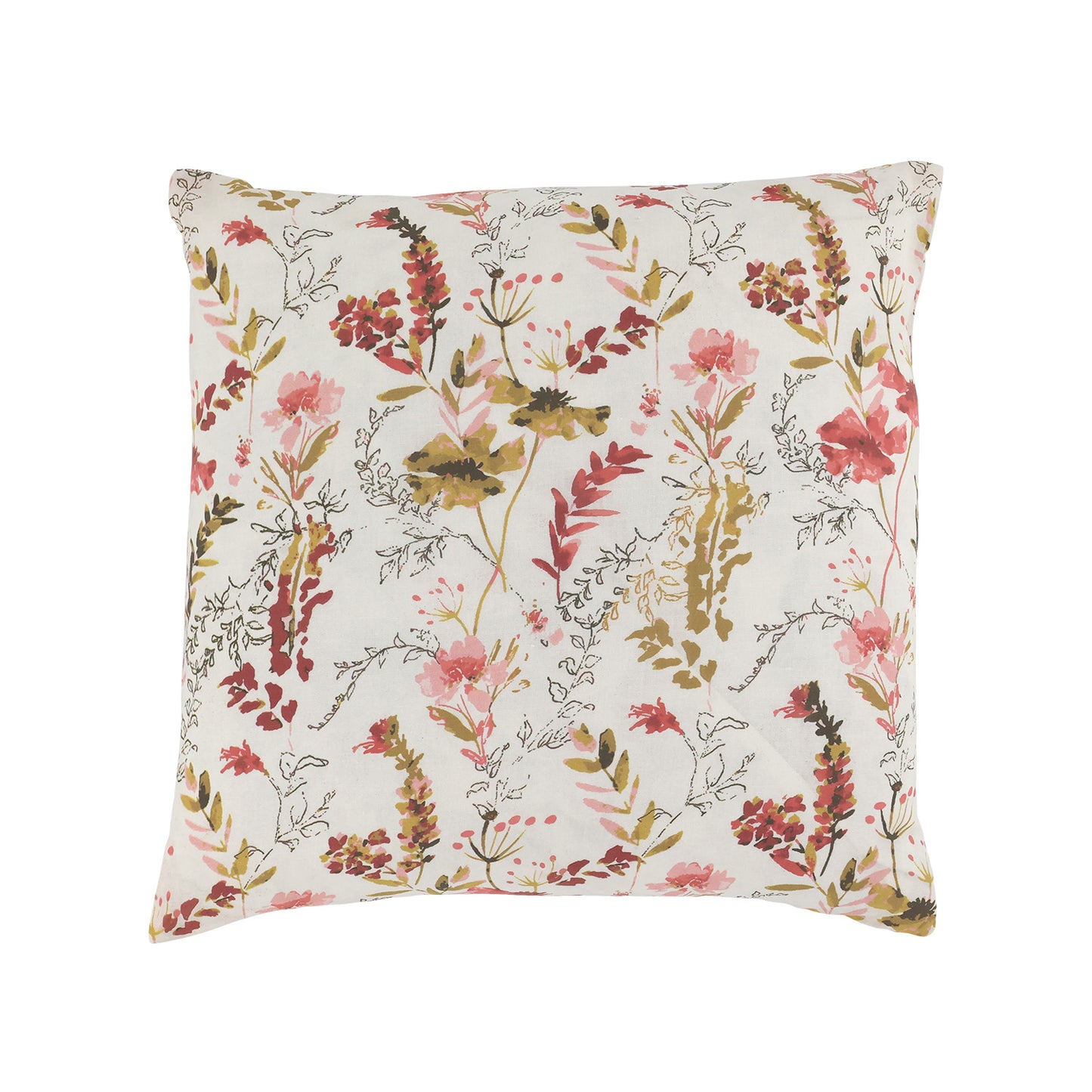 Aix cushion cover flowers Chic antique