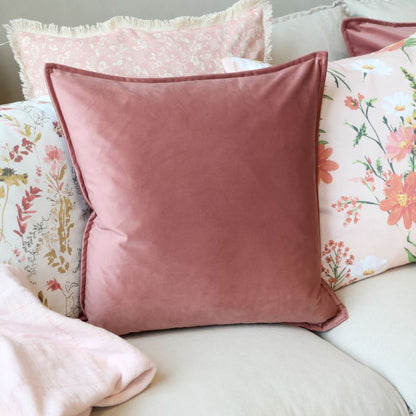 Aix tyynynpäällinen sametti taupe, Chic Antique