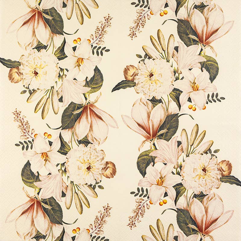 Vintage Flowers lounasservetti