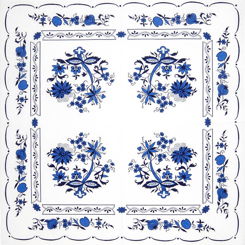 Onion pattern lounasservetti