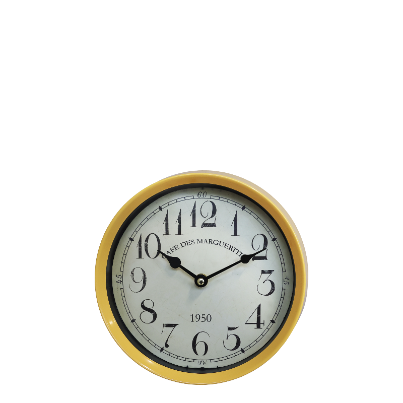 Wall clock gold - 25x4.2x25cm
