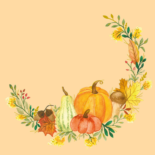 Pumpkin Flair Paperiservetti 33x33
