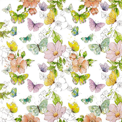 Colorful Butterflies lounasservetti
