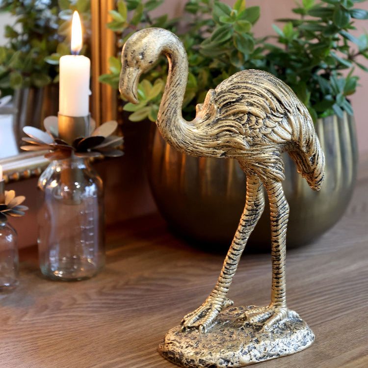 Flamingo Chic Antique