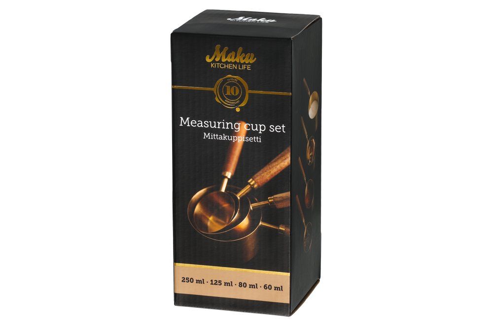 Mittalusikkasetti kulta 4-osaa