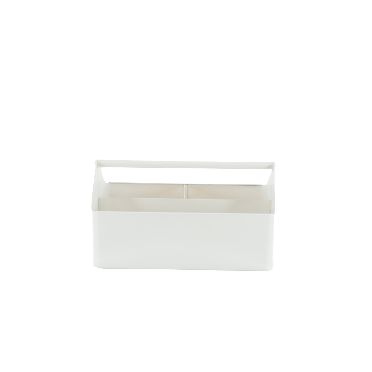 Storage Box, metalli, valkoinen- 30x17x17cm