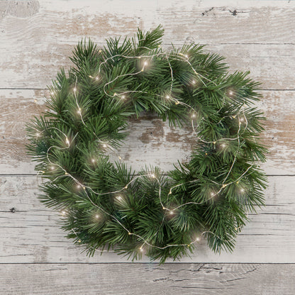 Led valoketju vesitiivis pattereilla