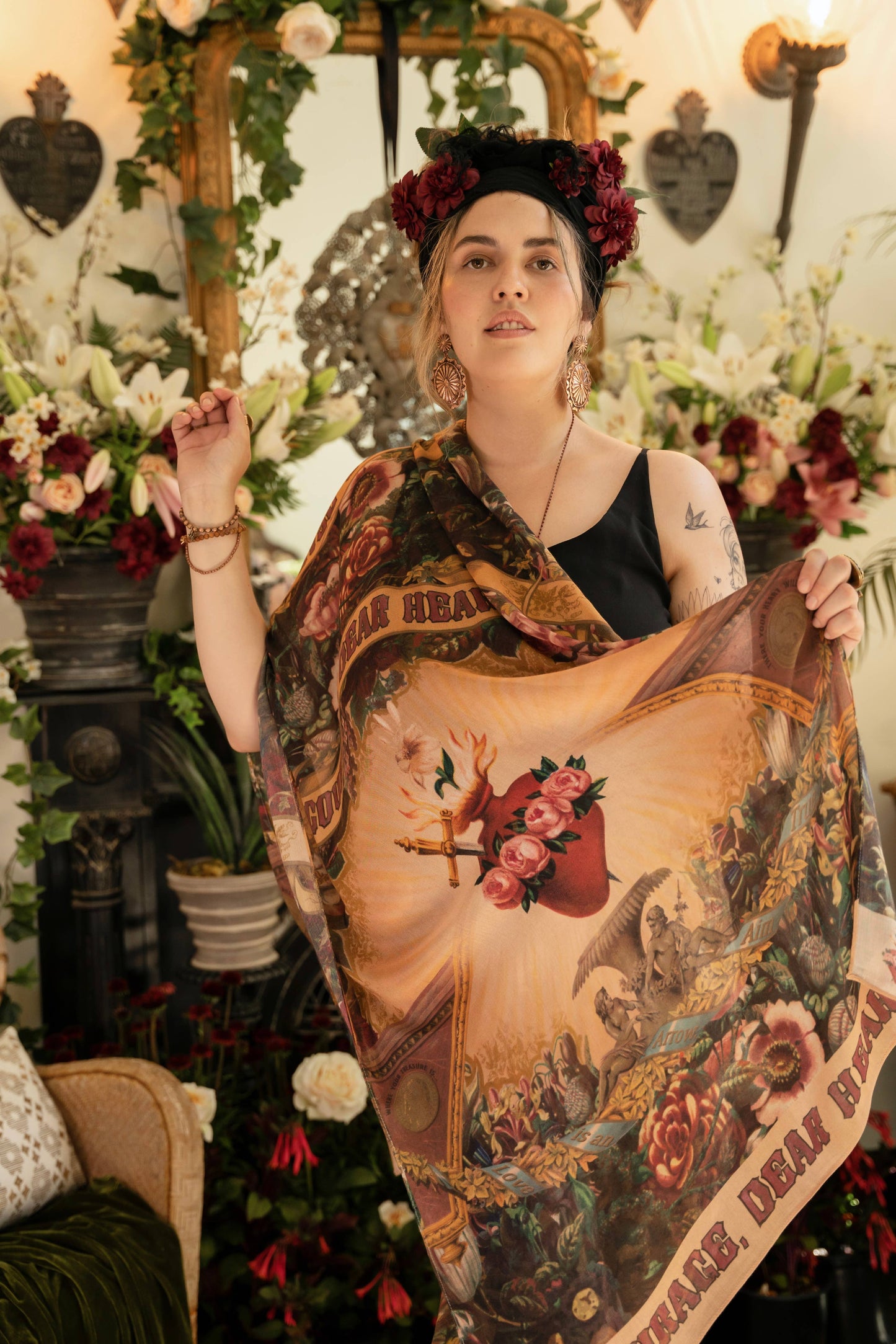 Courage Dear Heart scarf