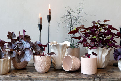 Kukkaruukku Fayence Taupe Chic Antique