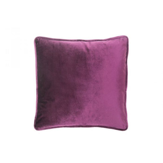 Koristetyyny velvet Luumu 45x45cm