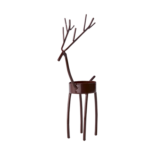 Kynttilänjalka OH DEER XS, Burgundy