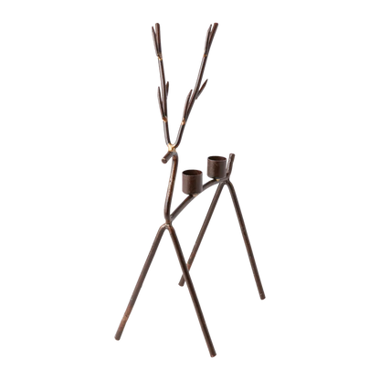 Kynttilänjalka OH DEER, messinki