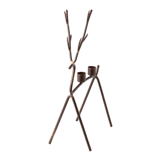 Kynttilänjalka OH DEER, messinki