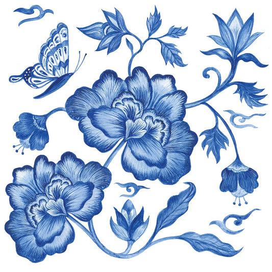 Princess' Peony Paperiservetti 33x33 cm