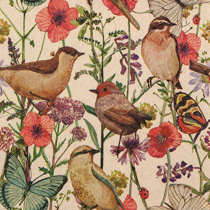 Birds in Spring eco lounasservetti