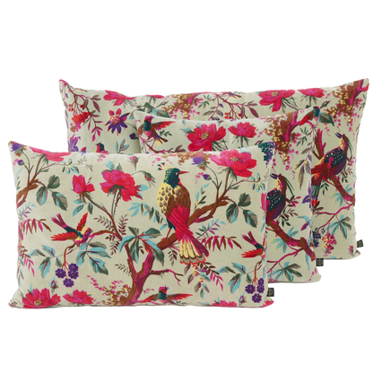 Cushion cover Birdy Celadon 50x80 cm Haomy