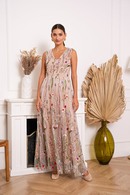 Flower mekko pink