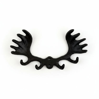 valurautainen jhiorvensarvien muotoinen naulakko