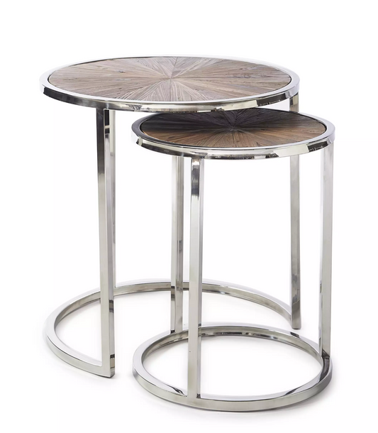 Greenwich End Table set/ 2 Riviera Maison