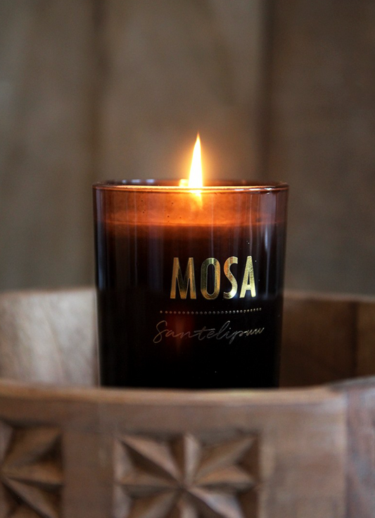 Scented candle Sandalwood small, Mosa