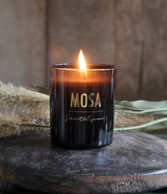 Scented candle Sandalwood large, Mosa
