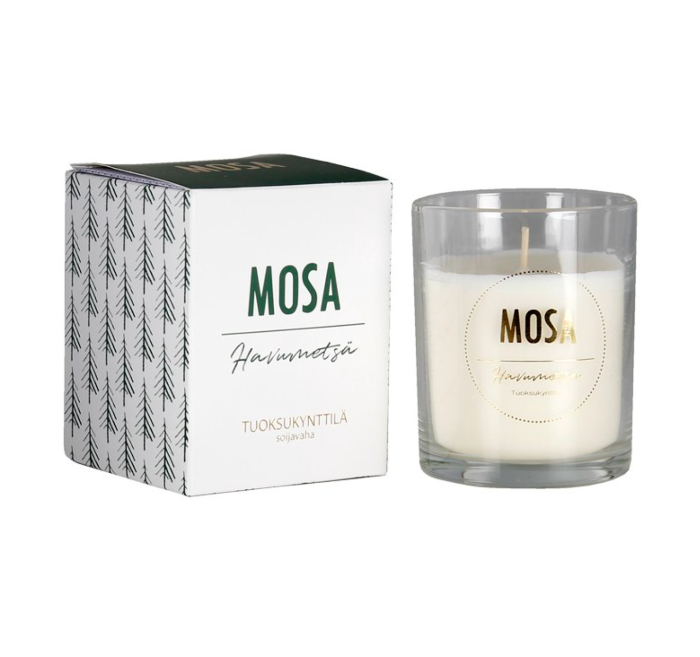Coniferous forest scented candle, Mosa