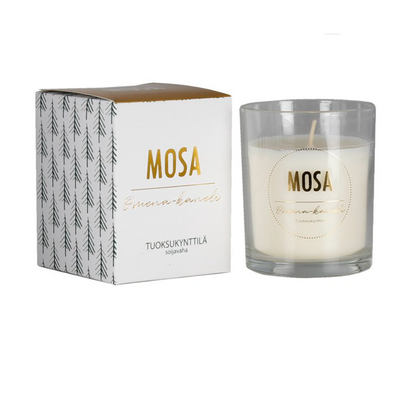 Apple-cinnamon scented candle, Mosa