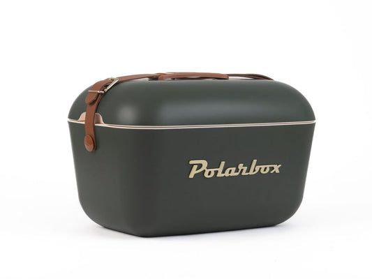 Polarbox Retro Cooler Green Forest Gold 12l