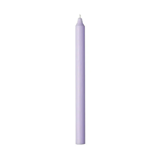 Kruunukynttilä Vaalea violetti 10kpl