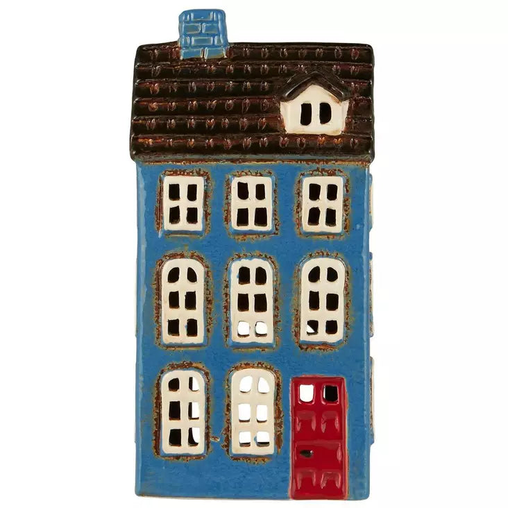 House lantern My Home Town Ib Laursen, blue