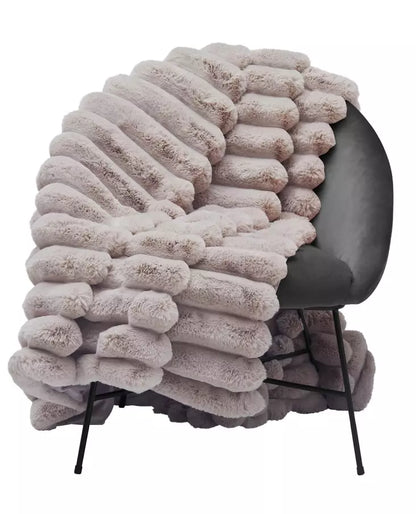 Sleeping blanket Liny Taupe 140x220 cm for Skinnwi