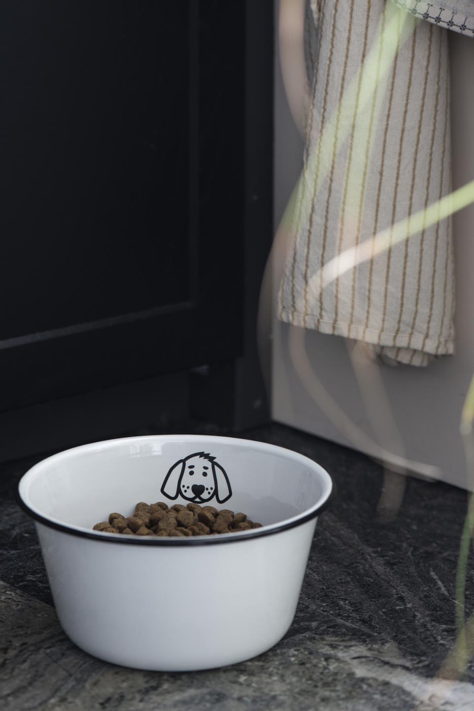 Koiran ruokakuppi emalia iso