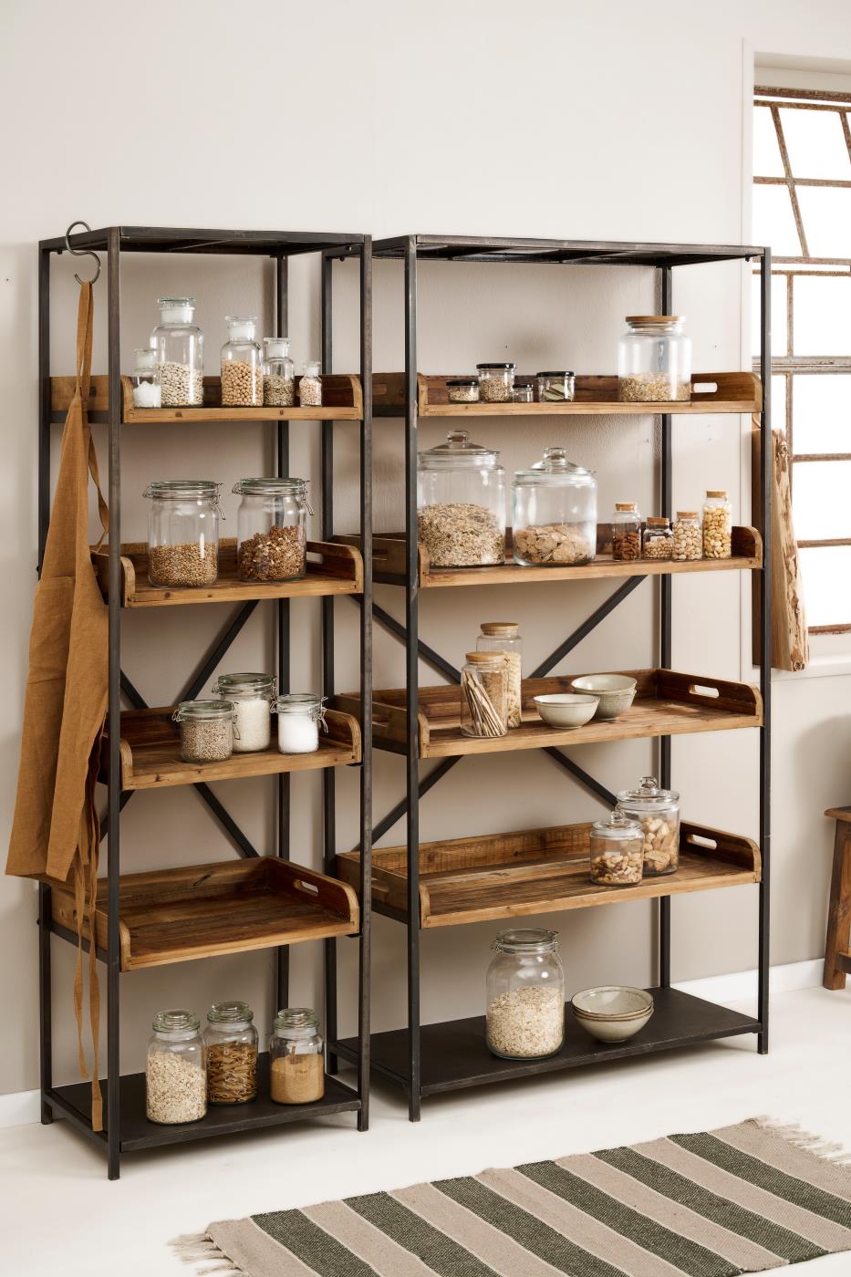 Lasipurkki kumitiivisteellä 4000 ml