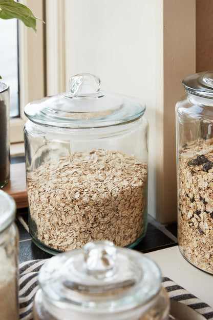 Lasipurkki kumitiivisteellä 4000 ml