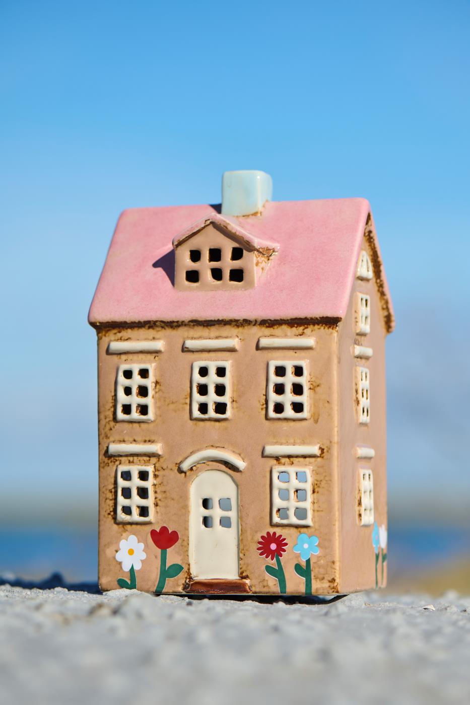 Talolyhty Nyhavn beige kukilla