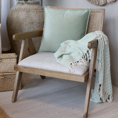 Aix tyynynpäällinen sametti vihreä, Chic Antique