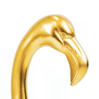 Flamingo-koriste, kulta 12x10x49.5 cm