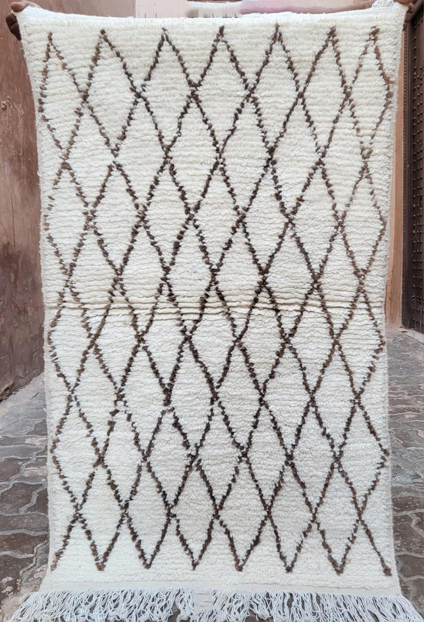 Beni Ourain matto 81 x 140 cm