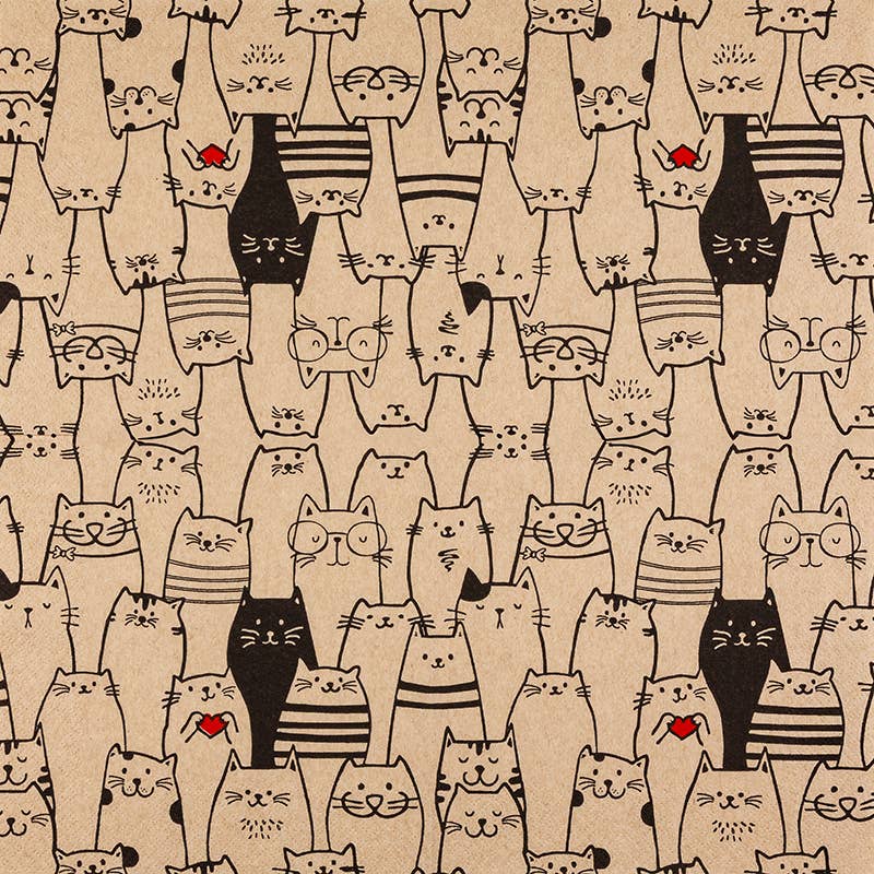 Comic Cats lounasservetti