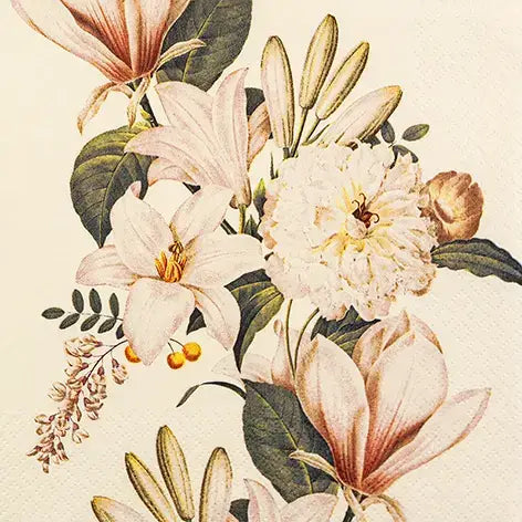 Vintage Flowers lounasservetti