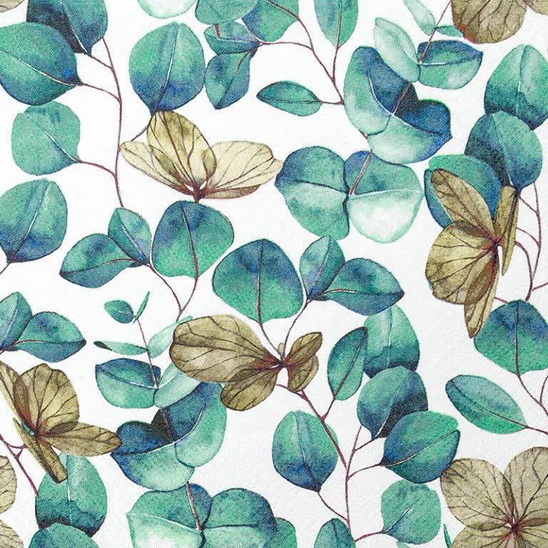 Eucalyptus Leaves kahviservetti