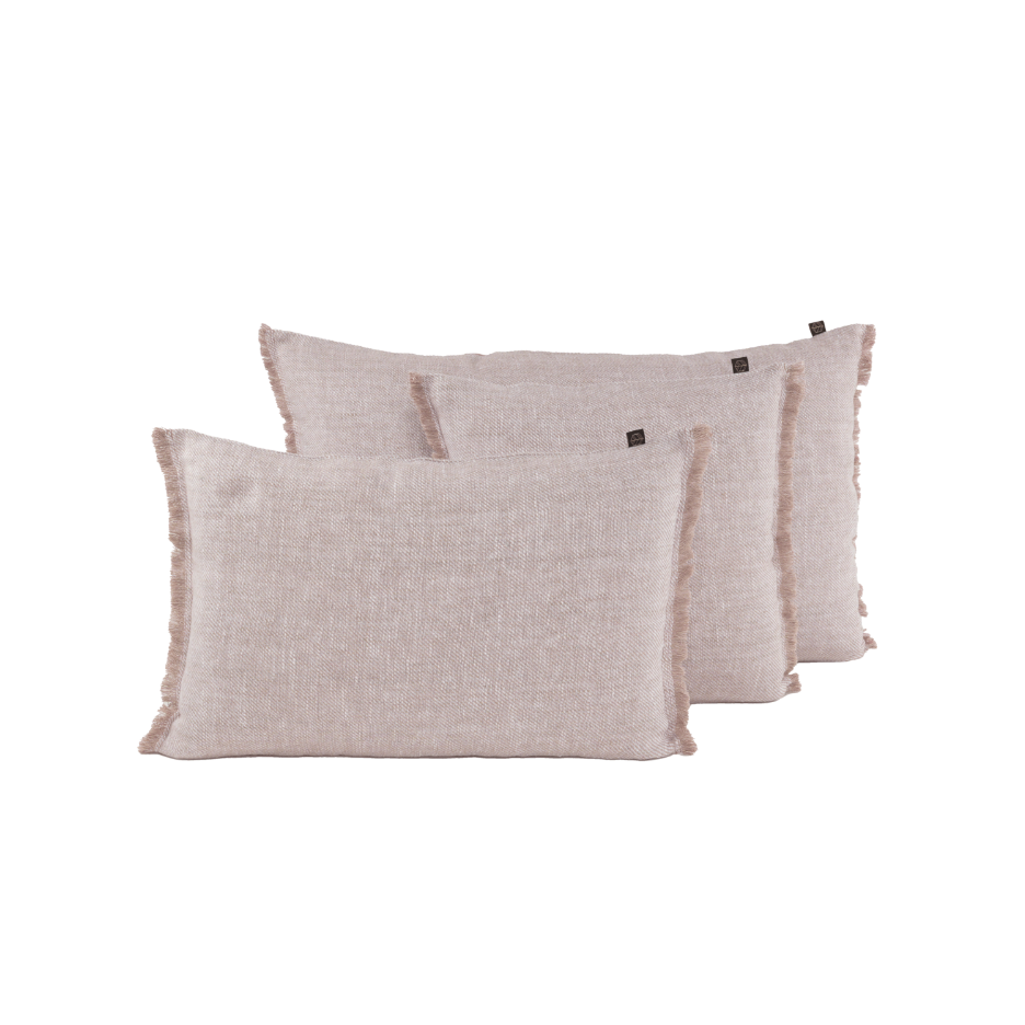 Tyynynpäällinen pellavaa Cuba Petale 40x60 cm Haomy
