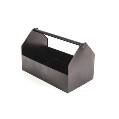 Storage Box, metallia, musta 30x17x17cm
